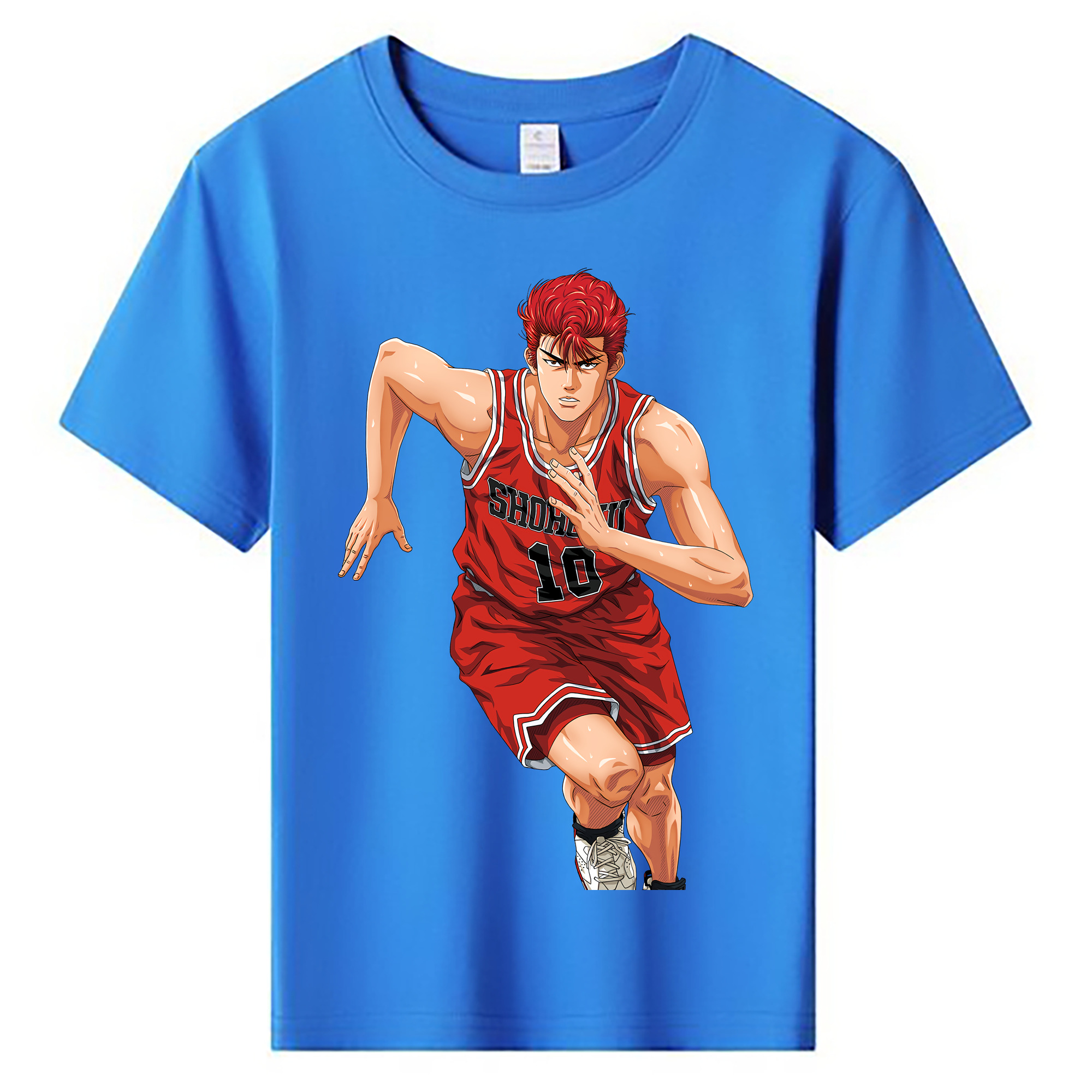（画像用） SLAM DUNK／スラムダンク 綿100％キッズTシャツ（フロントプリント）